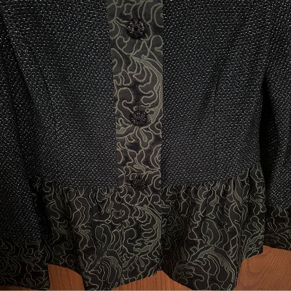 St. John Green Button Down Jacket - image 5